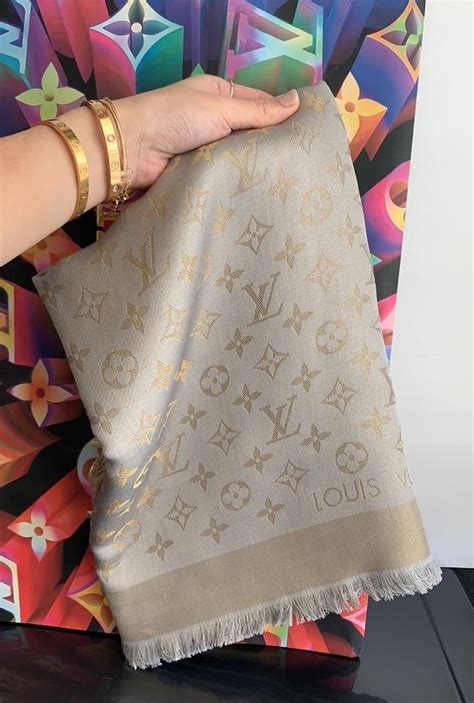 lv scarf shawl|louis vuitton scarf women's.